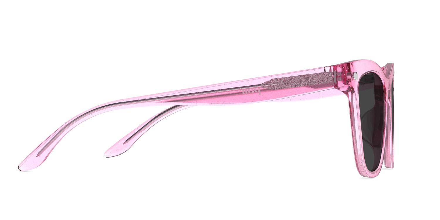 The Harper - Pink Glitter Clear Sun