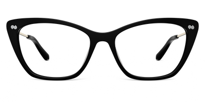 Mixed Material Black Gold Metal