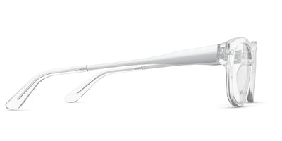 The Addison - Crystal Clear Acetate Silver Metal