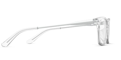 The Casper - Crystal Clear Acetate Silver Metal