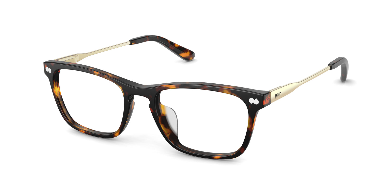 The Casper - Tortoise Acetate Gold Metal