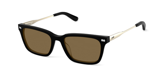 The Larkin - Mixed Material Black Gold Metal Sun