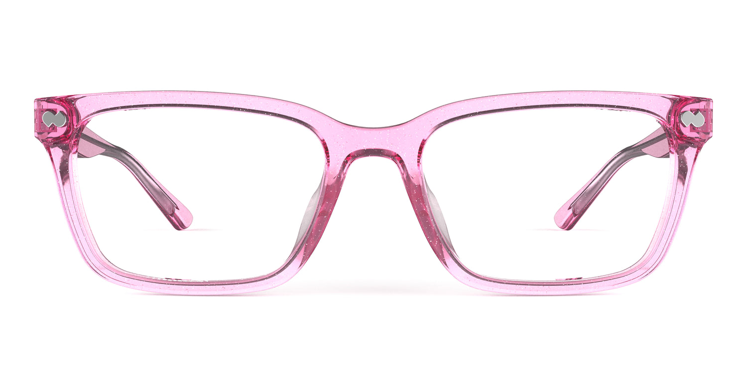 The Larkin - Pink Glitter Clear